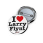 THIS ROCKS!™ "I Heart Larry Flynt™" Campaign Button