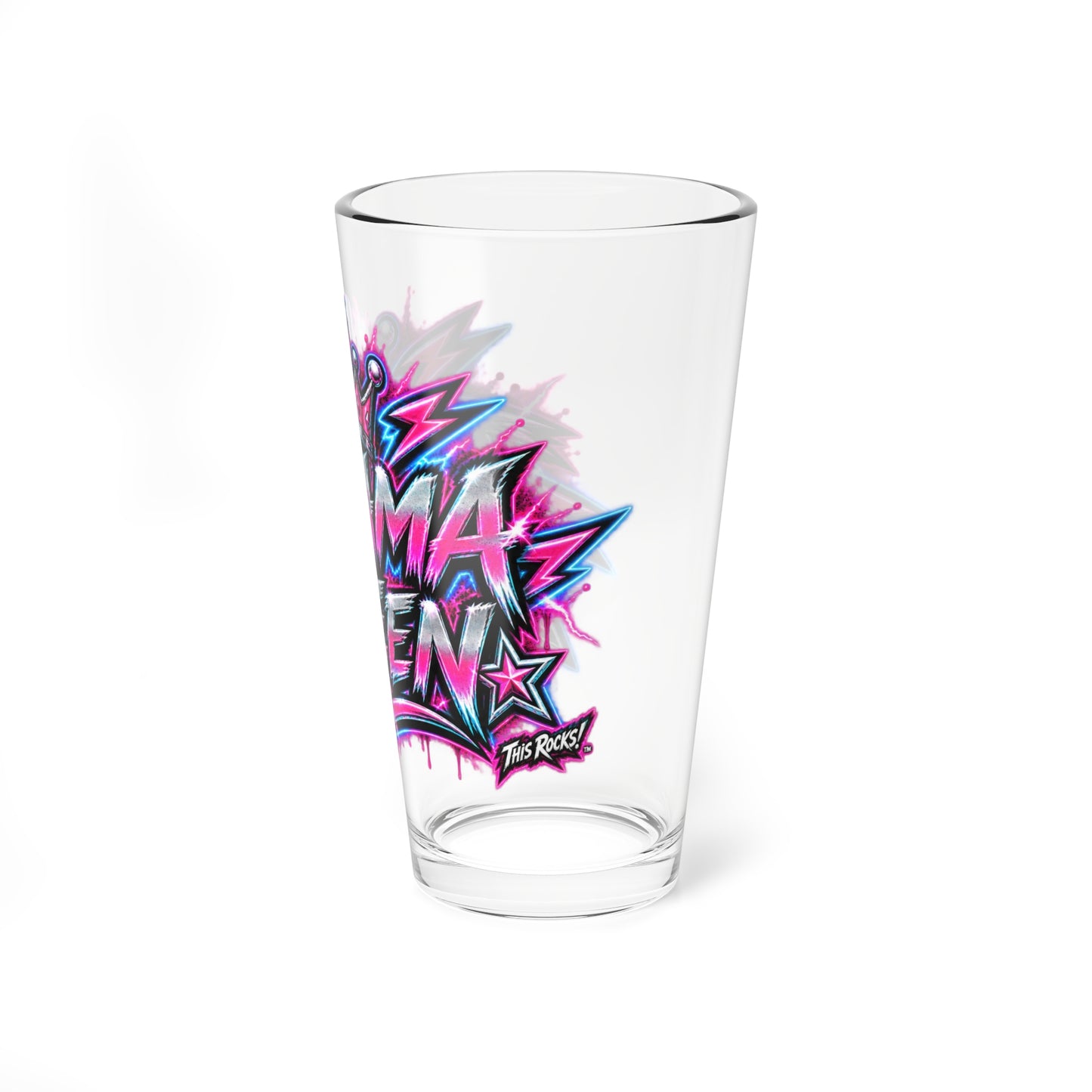 THIS ROCKS!™ "Drama Queen"™ 16oz Mixing Glass
