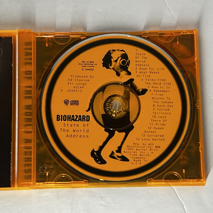 State of the World Address [PA] by Biohazard (CD, May-1994, Warner Bros.)