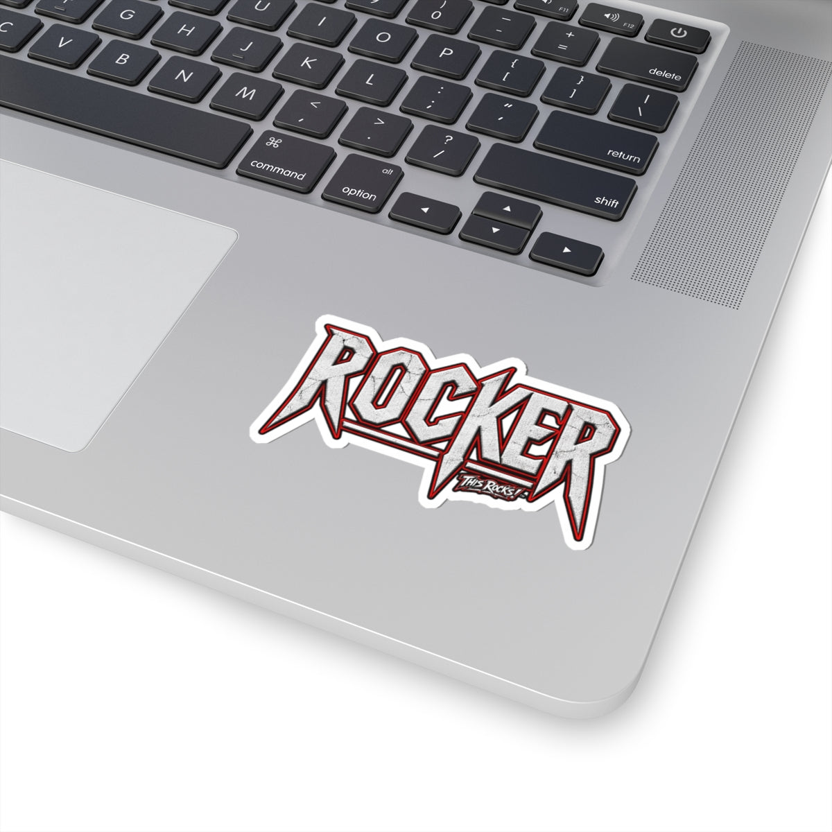 THIS ROCKS!™ "Rocker™" Kiss-Cut Attitude Sticker