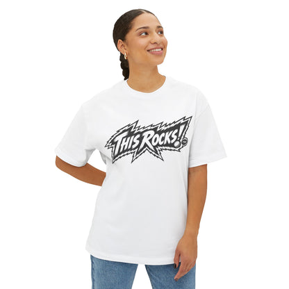 THIS ROCKS!™ "White Lightning Logo™" Graphic Tee