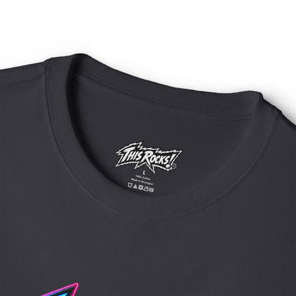 THIS ROCKS!™ "Neon Lightning Logo™" Graphic Tee