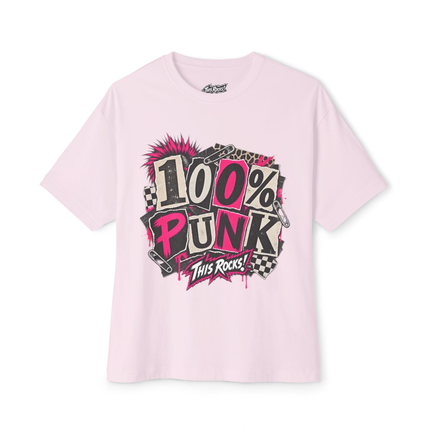 THIS ROCKS!™ "100% Punk™" T-Shirt