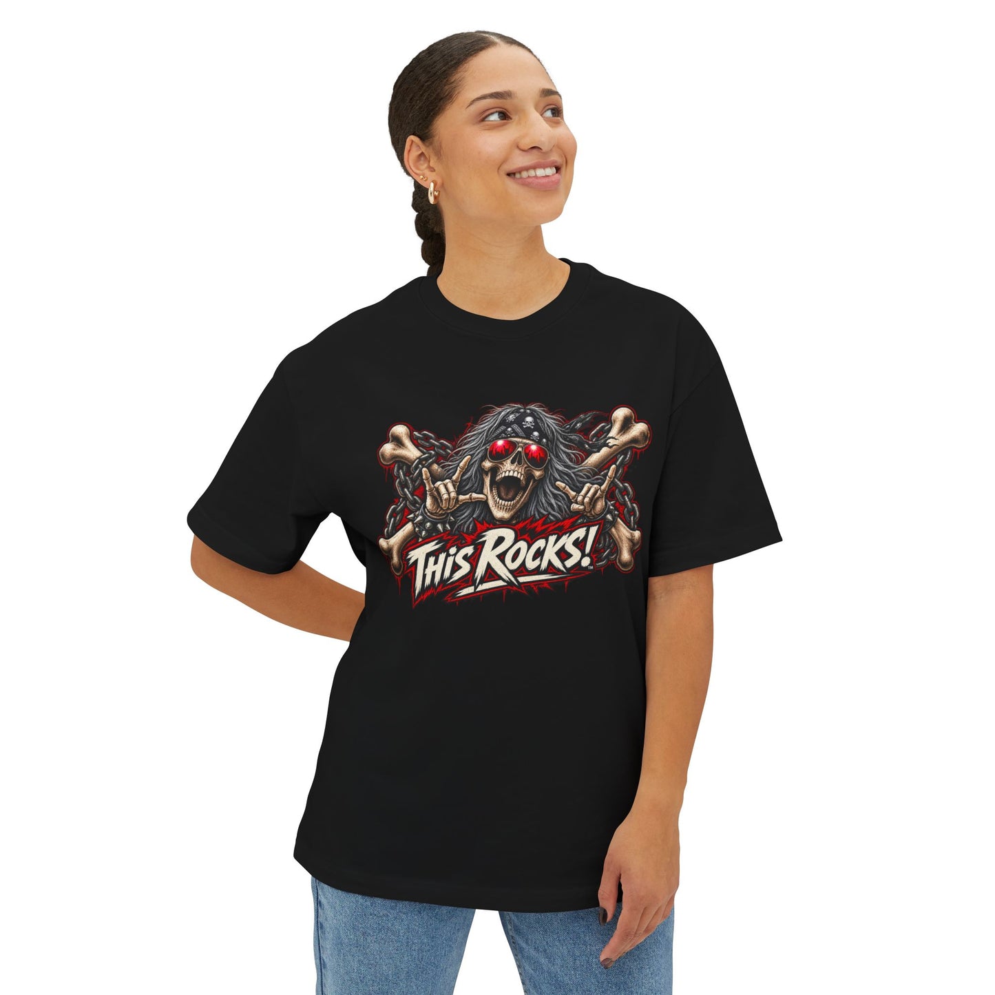 THIS ROCKS!™ "Skull N Bones™" Graphic Tee