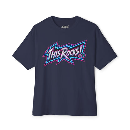 THIS ROCKS!™ "Neon Lightning Logo™" Graphic Tee