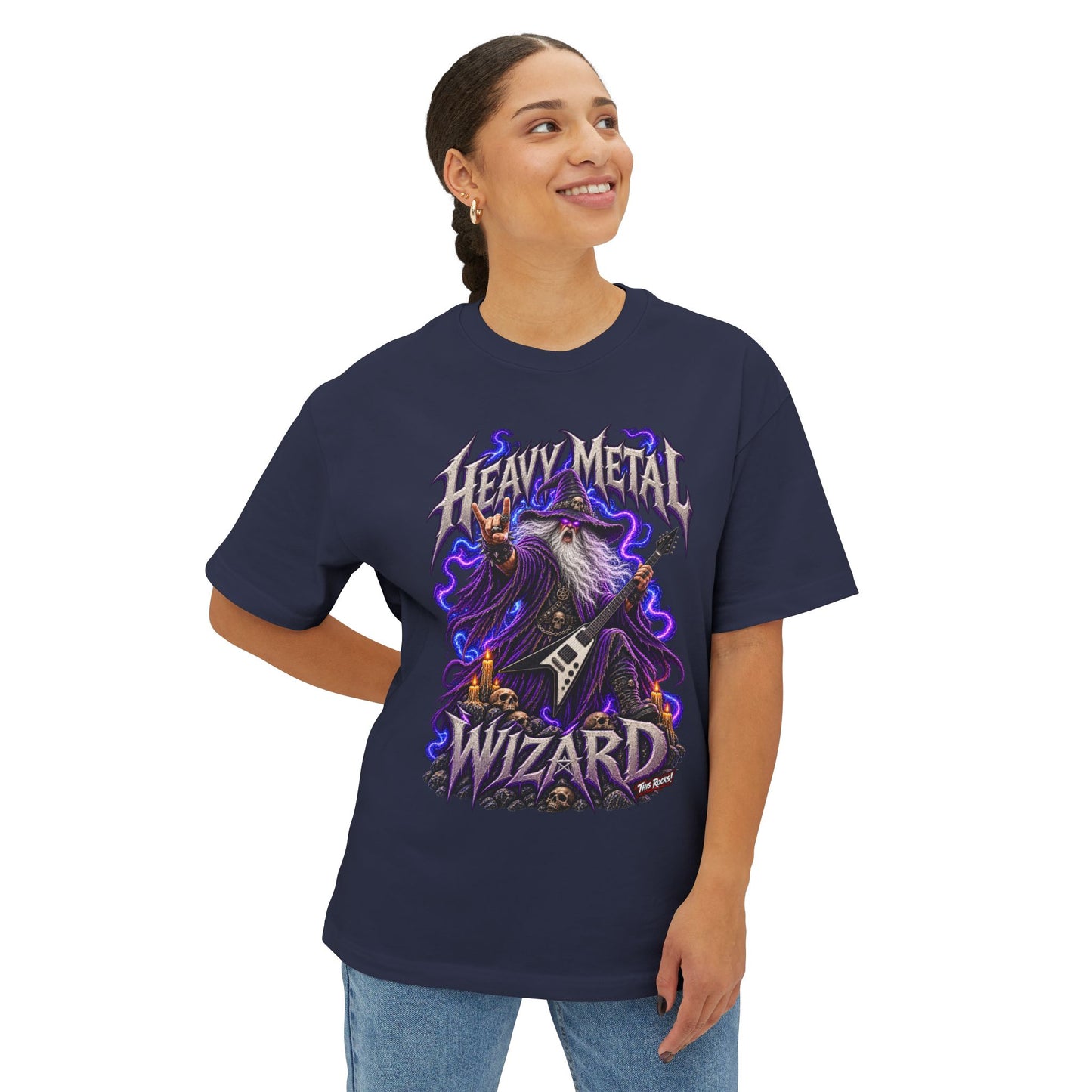 THIS ROCKS!™ "Heavy Metal Wizard™" T-Shirt