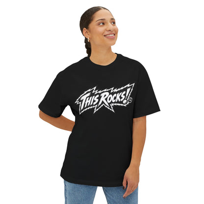 THIS ROCKS!™ "White Lightning Logo™" Graphic Tee
