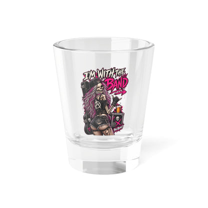 THIS ROCKS!™ "I'm With The Band™" Shot Glass