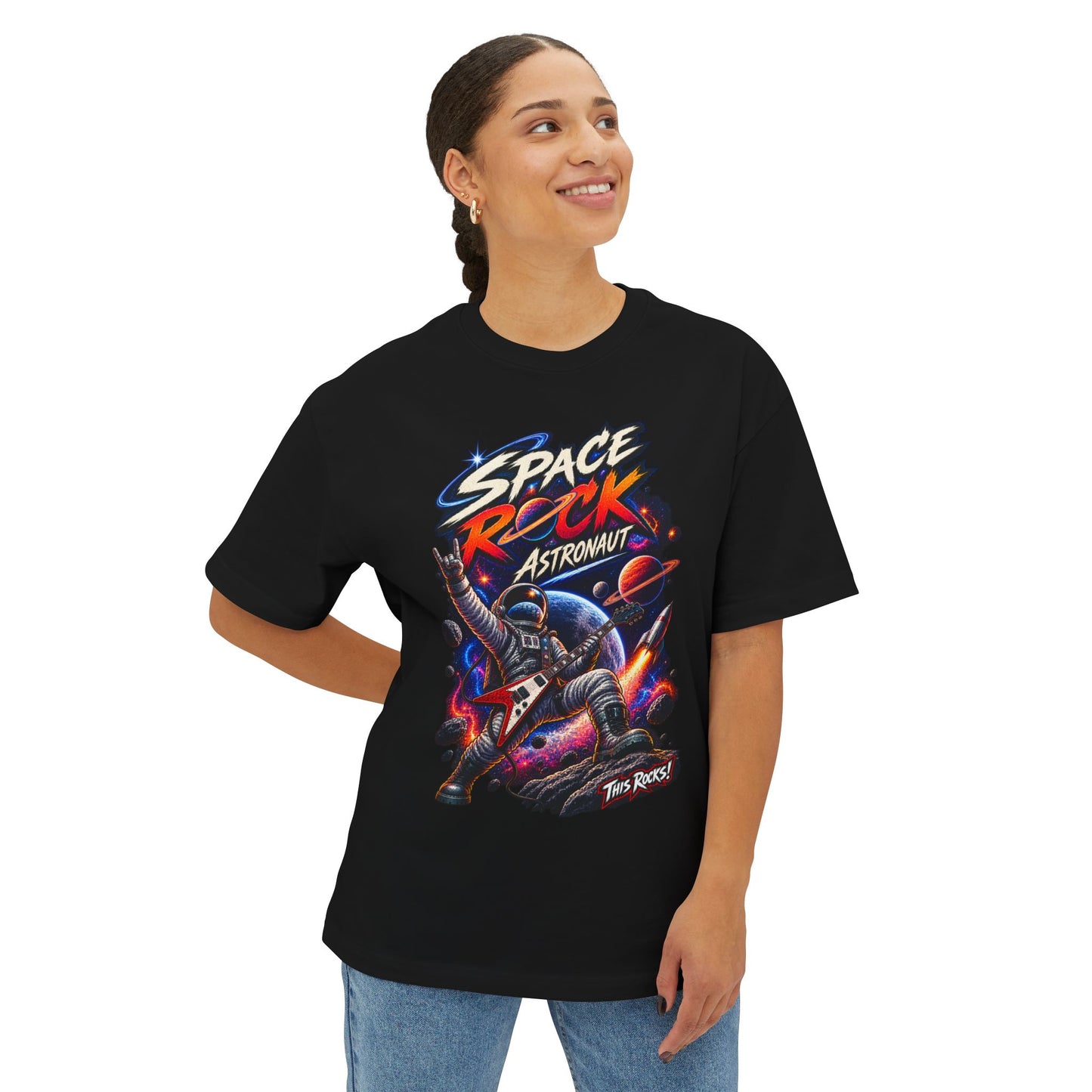 THIS ROCKS!™ "Space Rock Astronaut™" T-Shirt