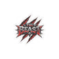 THE BEAST™ Kiss-Cut Vinyl Decal — Heavy Metal Claw Mark Band Sticker for Laptops, Cars & Gear