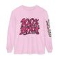 THIS ROCKS!™ "100% Bitch"™ Long Sleeve Tee