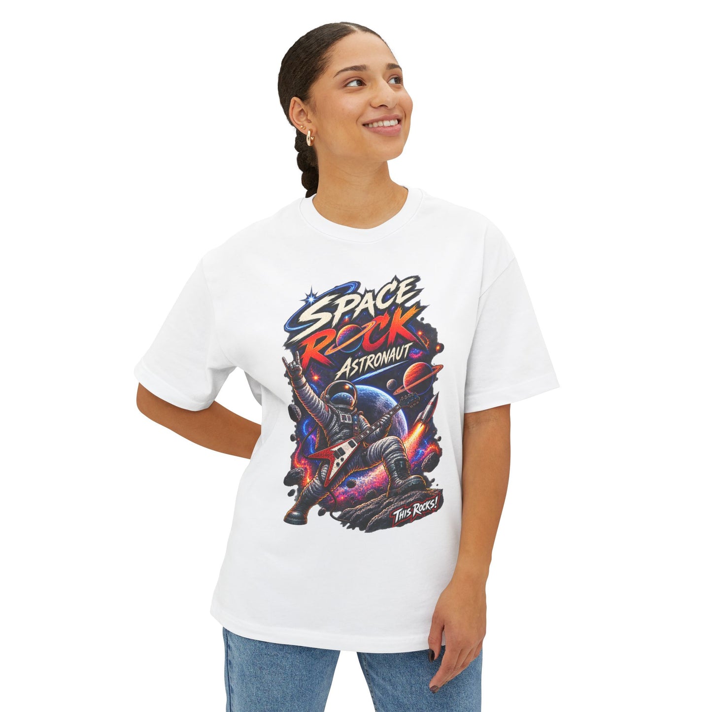 THIS ROCKS!™ "Space Rock Astronaut™" T-Shirt