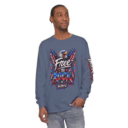 THIS ROCKS!™ "Free To Rock"™ Long Sleeve T-Shirt