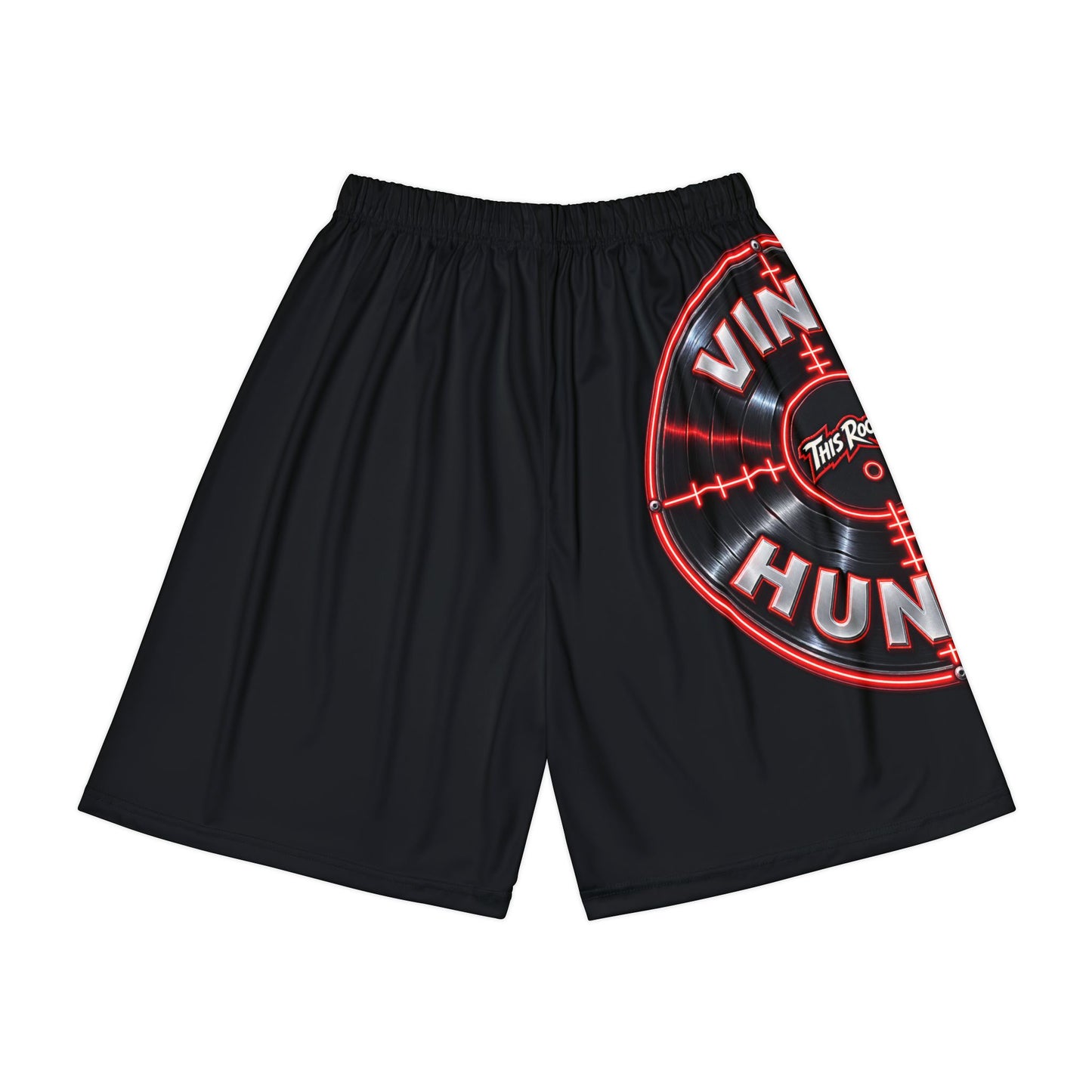 THIS ROCKS!™ "Vinyl Hunter™" Men's Sports Shorts