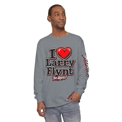 THIS ROCKS!™ "I Heart Larry Flynt Outline"™ T-Shirt