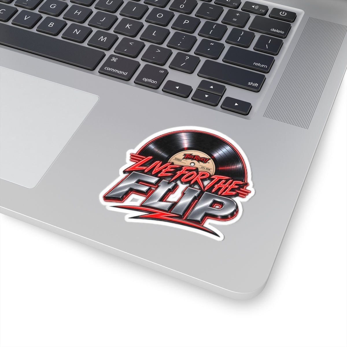 THIS ROCKS!™ "Live For The Flip™" Vinyl Sticker