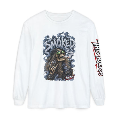 THIS ROCKS!™ "Smoked Skeleton™" Long Sleeve Tee