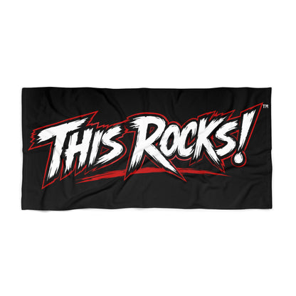 THIS ROCKS!™ Graphic Beach Towel