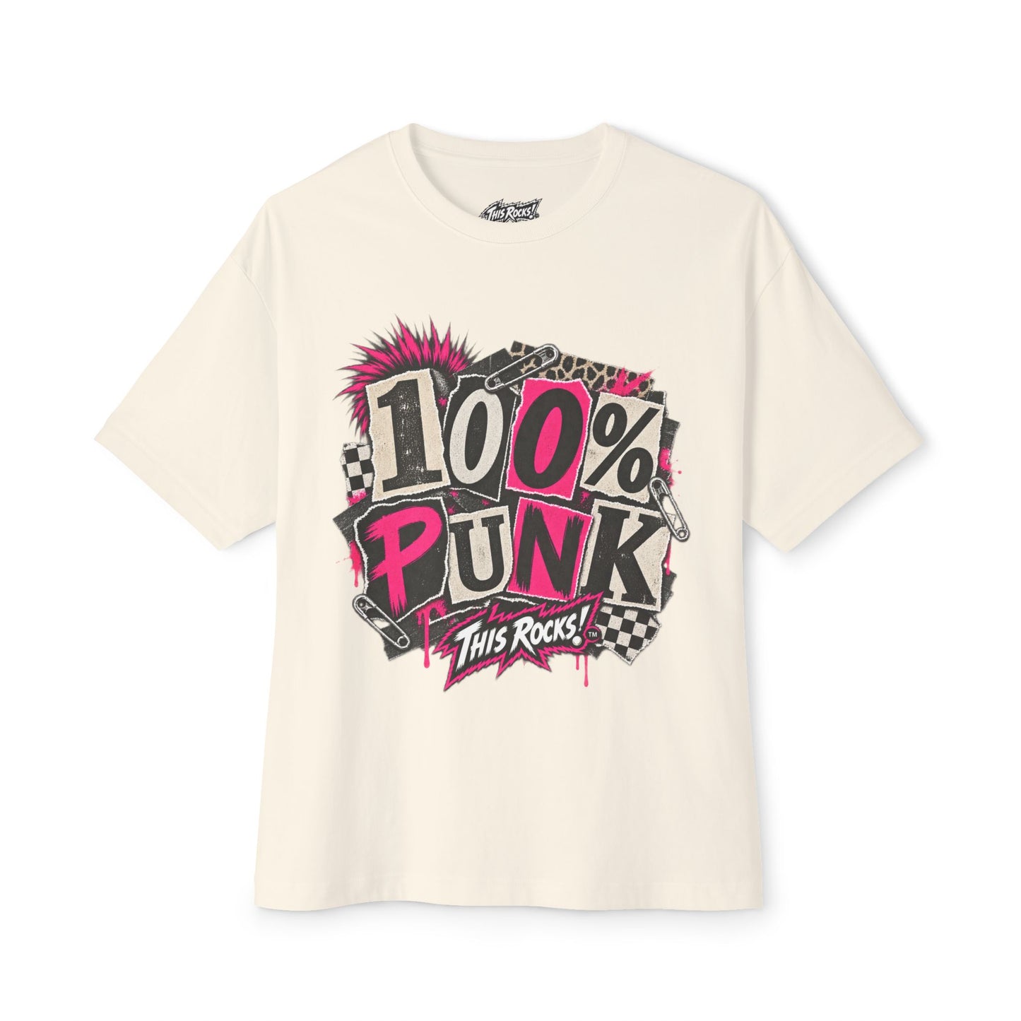 THIS ROCKS!™ "100% Punk™" T-Shirt