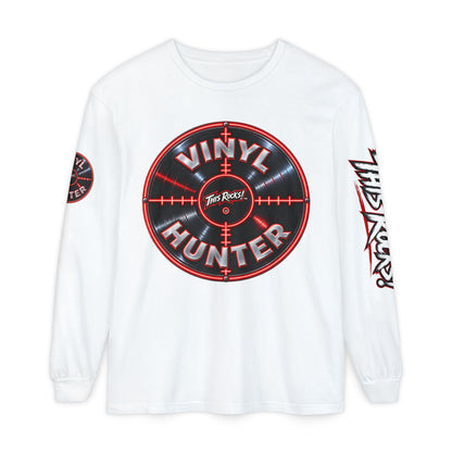 THIS ROCKS!™ "Vinyl Hunter"™ Long Sleeve Tee