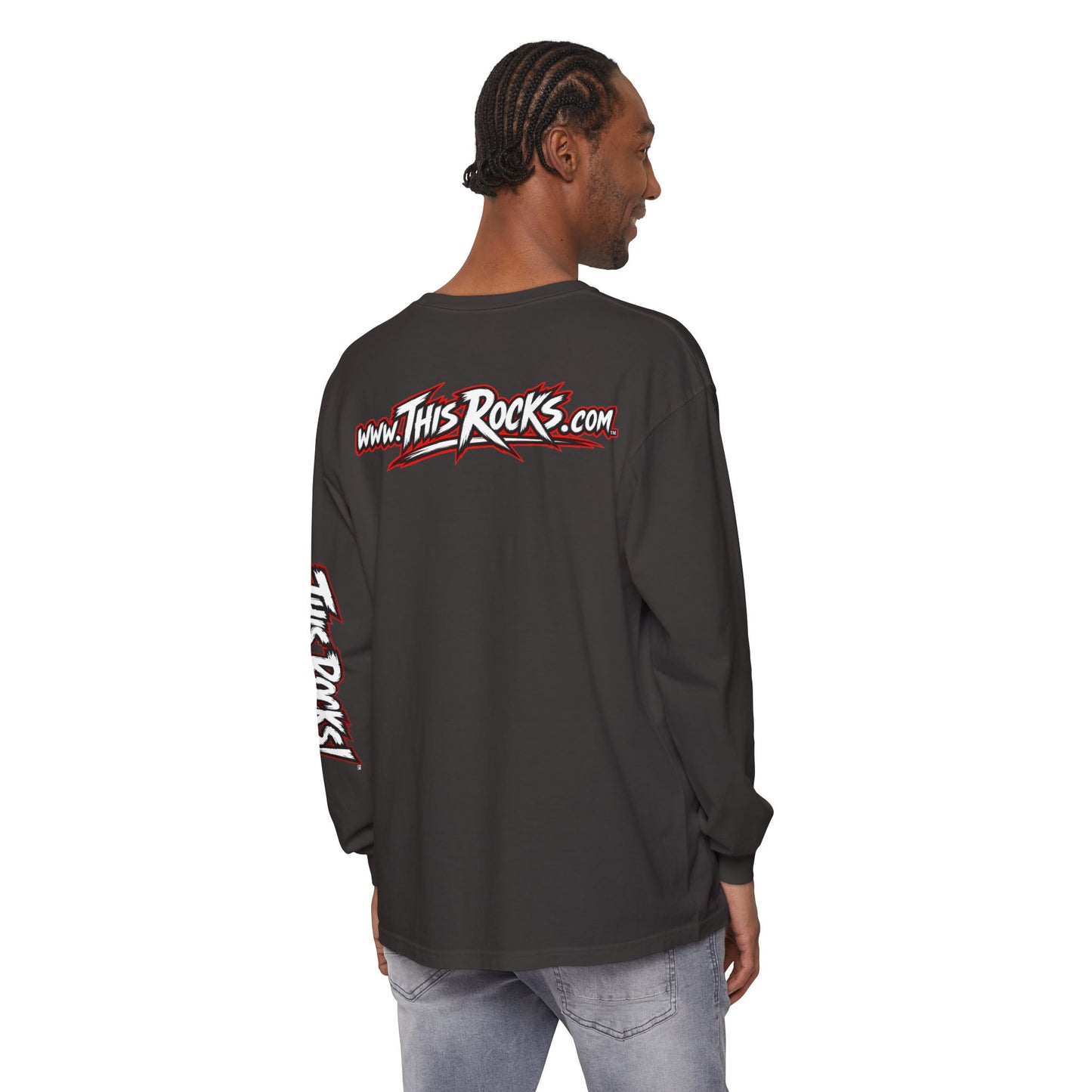 THIS ROCKS!™ "Horns Up Logo"™ Long Sleeve T-Shirt