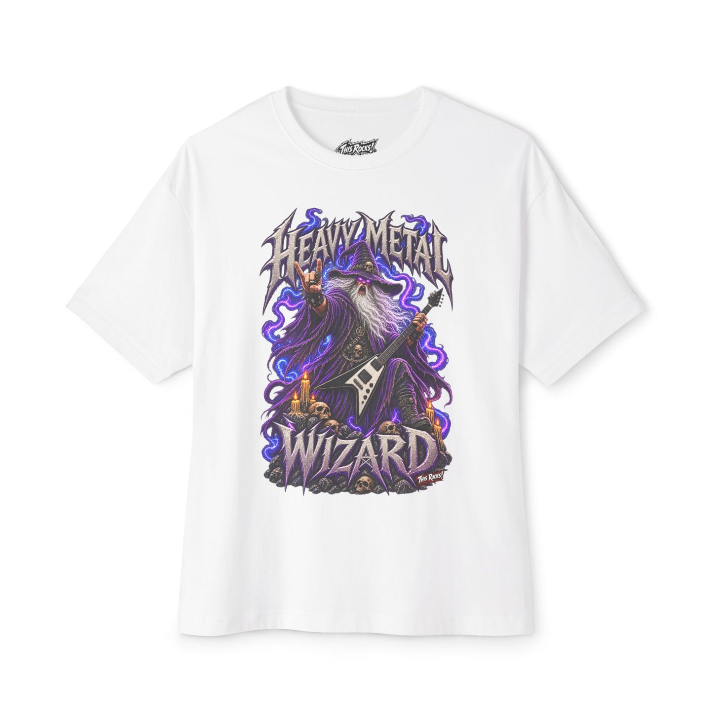 THIS ROCKS!™ "Heavy Metal Wizard™" T-Shirt