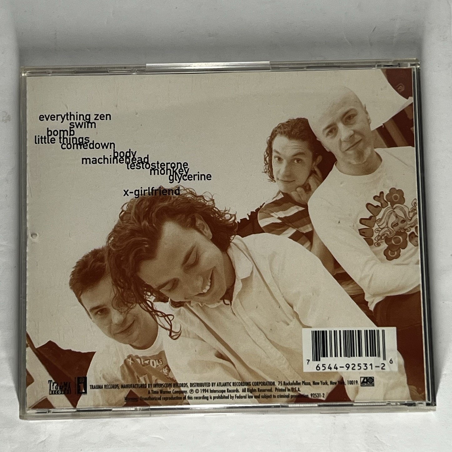 Sixteen Stone by Bush (CD, Dec-1994, Trauma)