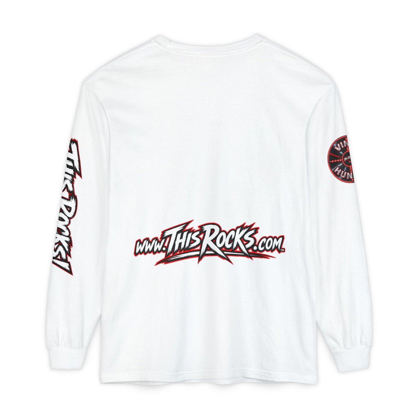 THIS ROCKS!™ "Vinyl Hunter"™ Long Sleeve Tee