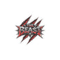 THE BEAST™ Kiss-Cut Vinyl Decal — Heavy Metal Claw Mark Band Sticker for Laptops, Cars & Gear