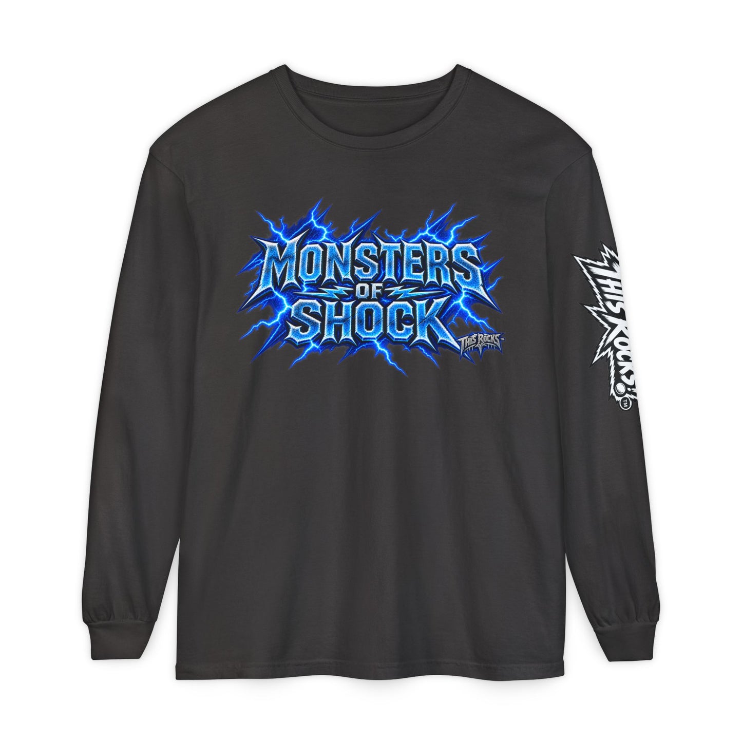 THIS ROCKS!™ "Monsters Of Shock™" Long Sleeve T‑Shirt