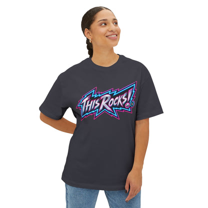 THIS ROCKS!™ "Neon Lightning Logo™" Graphic Tee