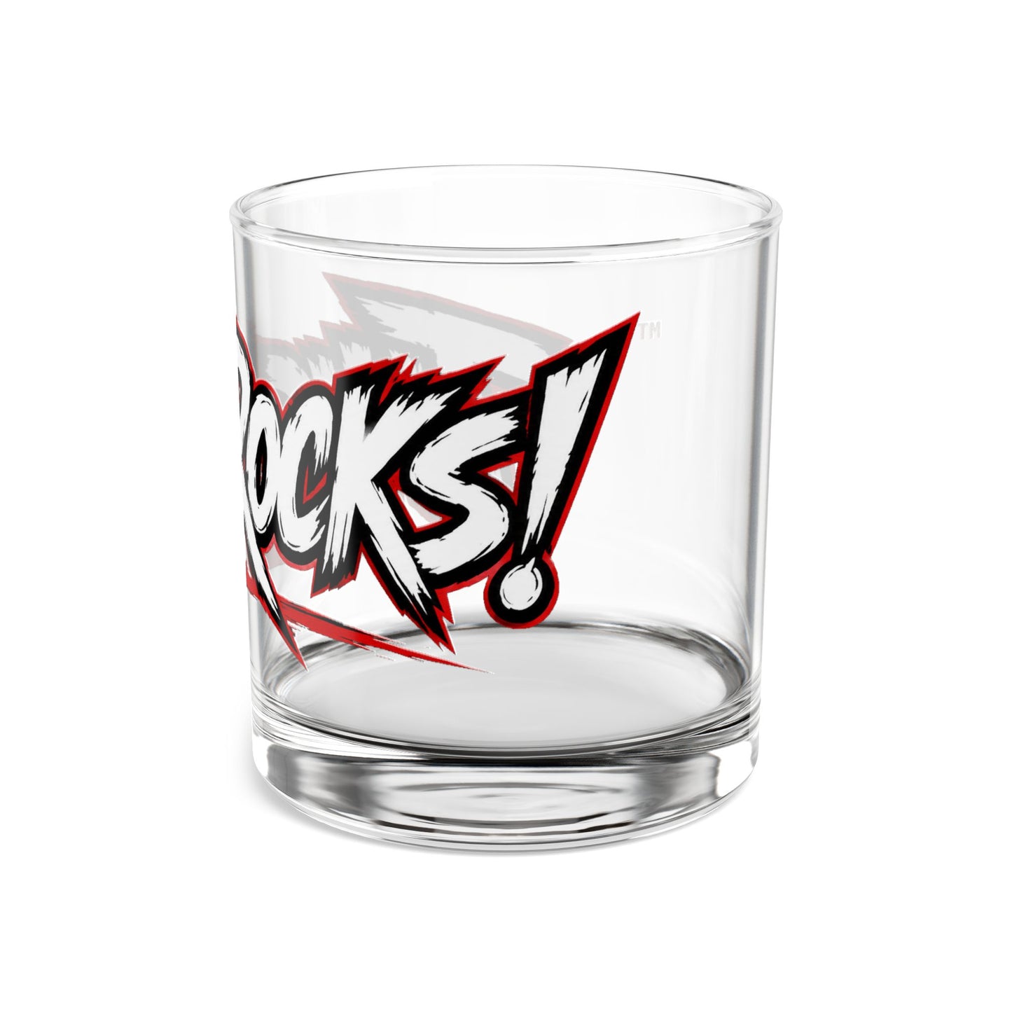 THIS ROCKS!™ 10oz Rocks Glass - Bold Graphic Whiskey Tumbler