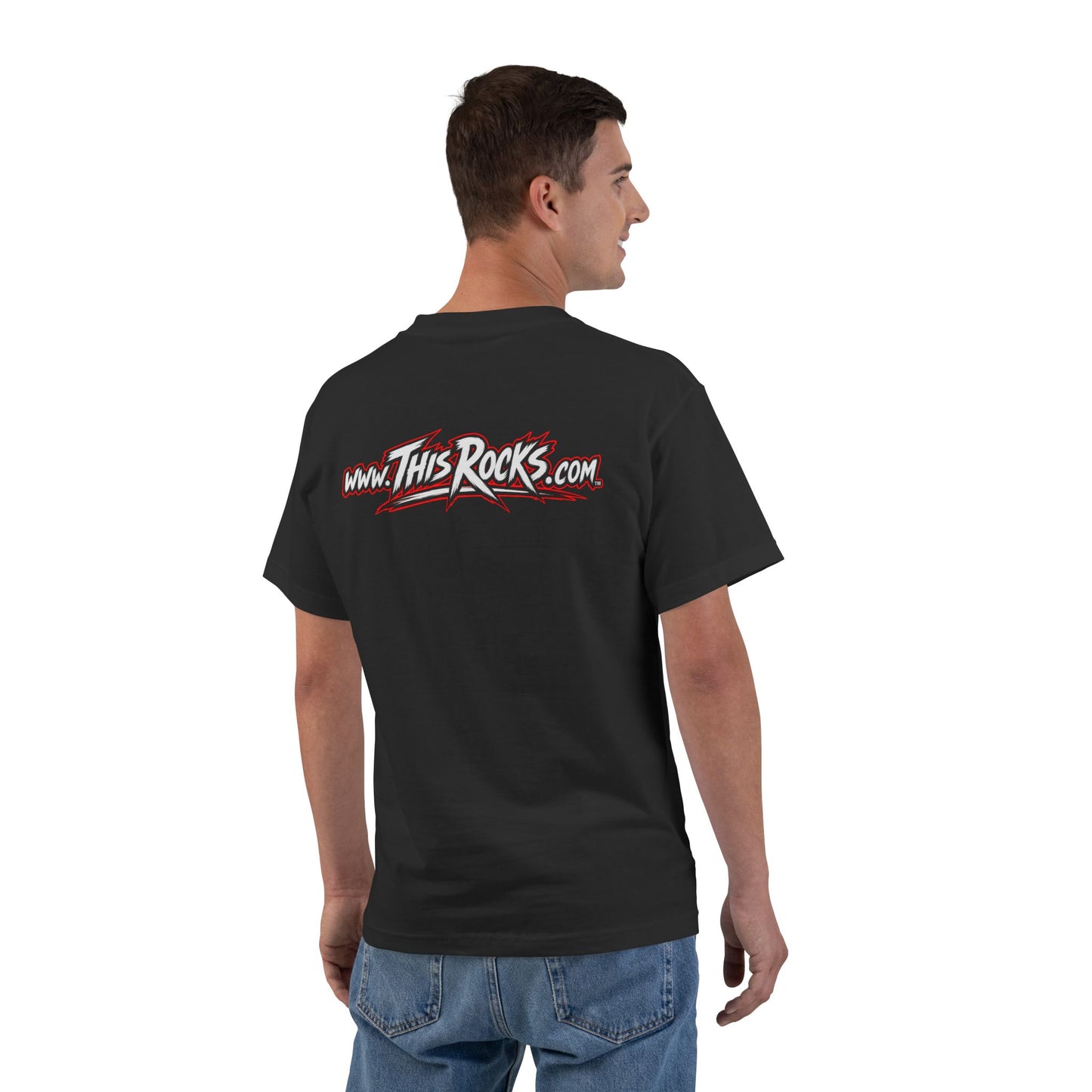 THIS ROCKS!™ "Rocking Out™" T-Shirt — Vintage Rock Band Graphic Tee