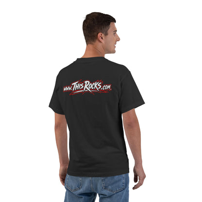 THIS ROCKS!™ "Rocking Out™" T-Shirt — Vintage Rock Band Graphic Tee