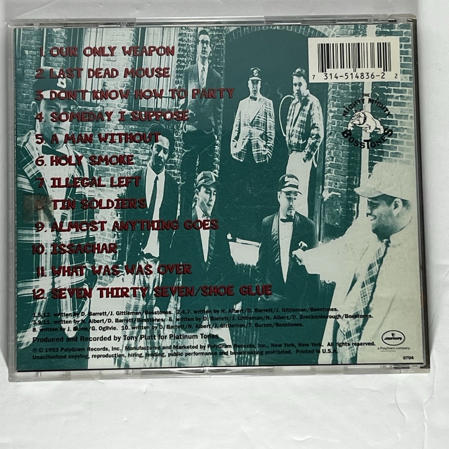 Don't Know How to Party by The Mighty Mighty Bosstones (CD, 1993)
