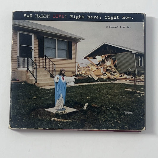 Live: Right Here Right NOW by Van Halen (CD, 1993)