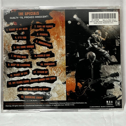 The Specials - Guilty 'Til Proved Innocent (CD 1998 Ska Revival, Two Tone)