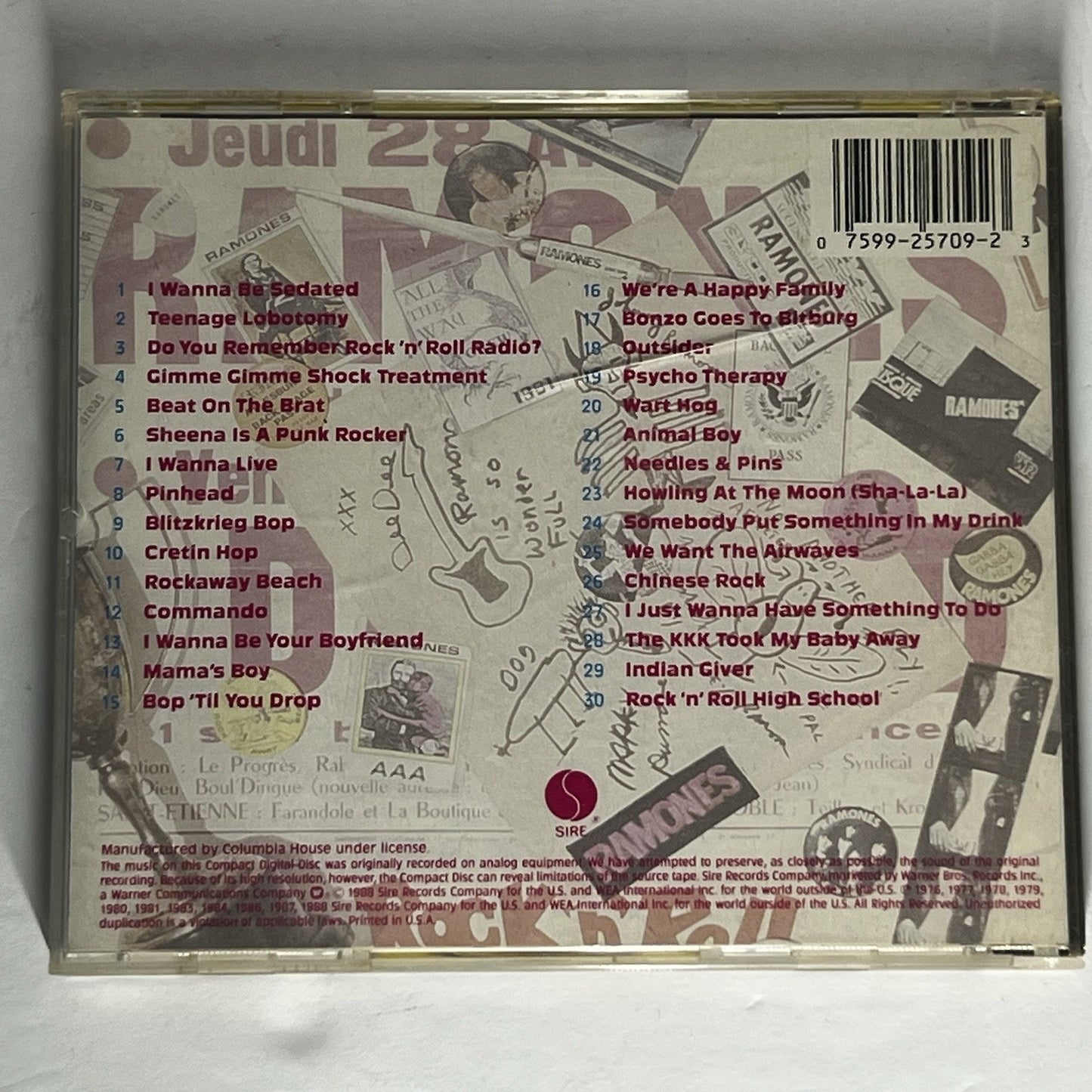 Ramones Mania by Ramones (CD, 1990)
