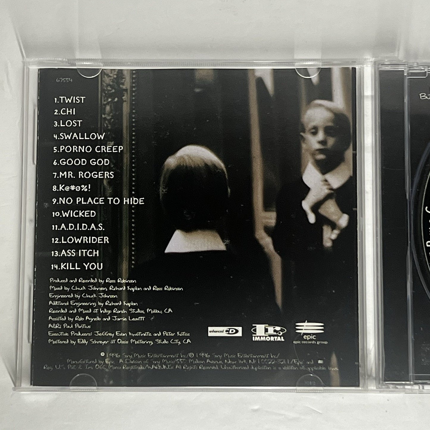 Life Is Peachy [PA] by Korn (CD, Oct-1996, Immortal)